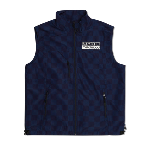 Metalwood Maxfli Checkered Tech Vest, Blue