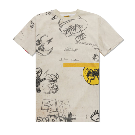 Scrapbook Tee, White
