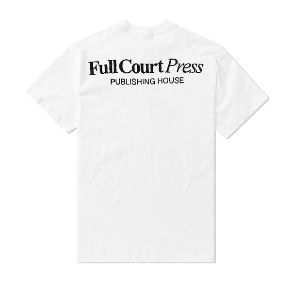 Full Court Press SP24 Logo Tee, White