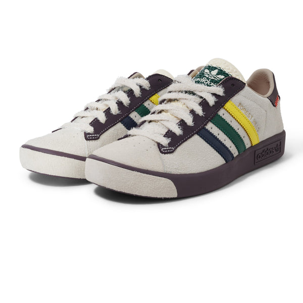 Adidas Brain Dead Forest Hills, White / Pantone / Night Red