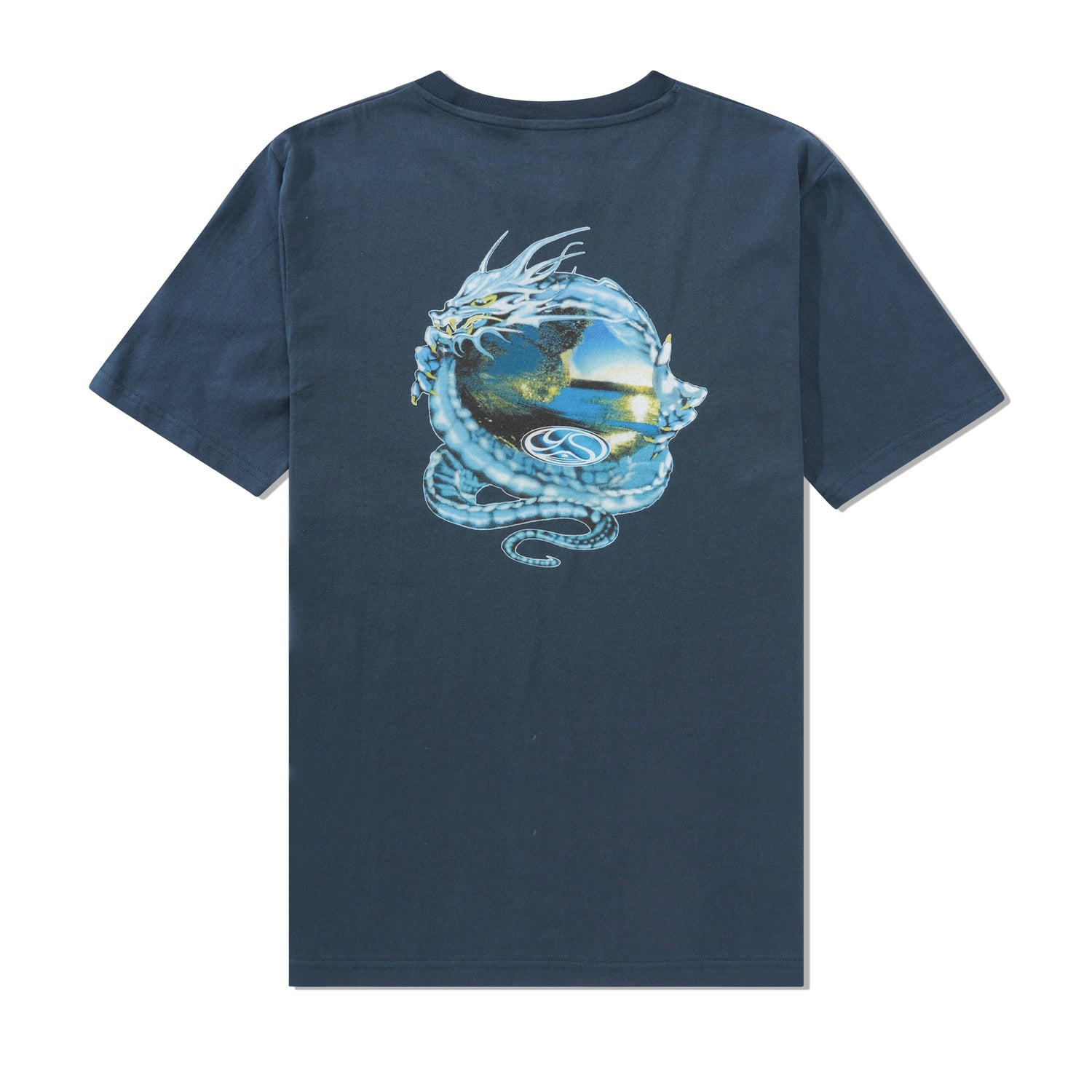 Wave Serpent Tee, Navy