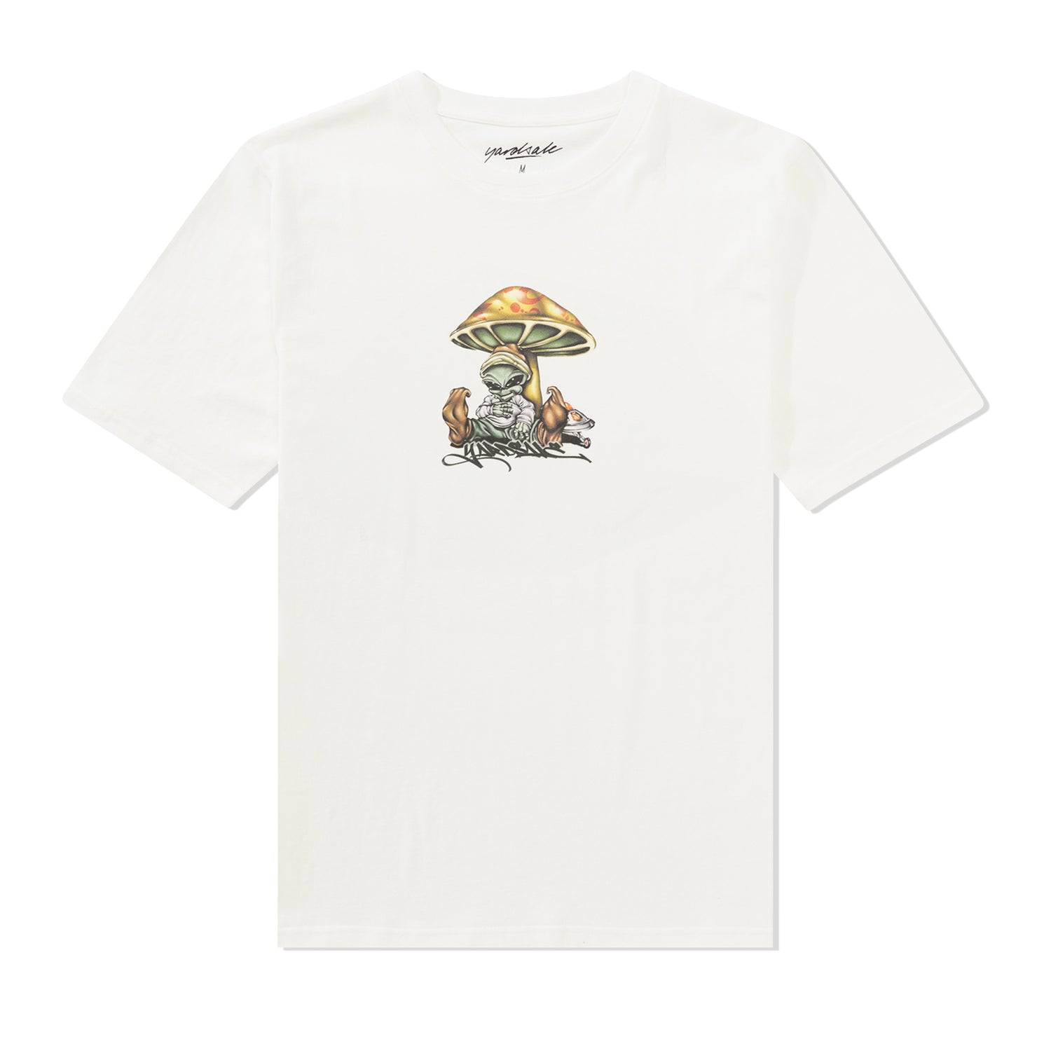 Golden Teacher Tee, White