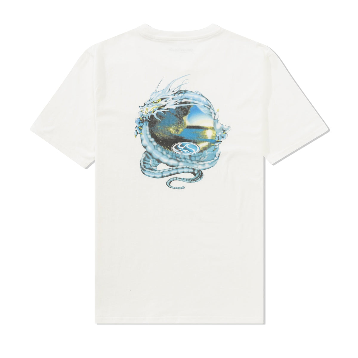 Wave Serpent Tee, White