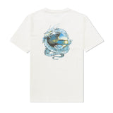 Wave Serpent Tee, White