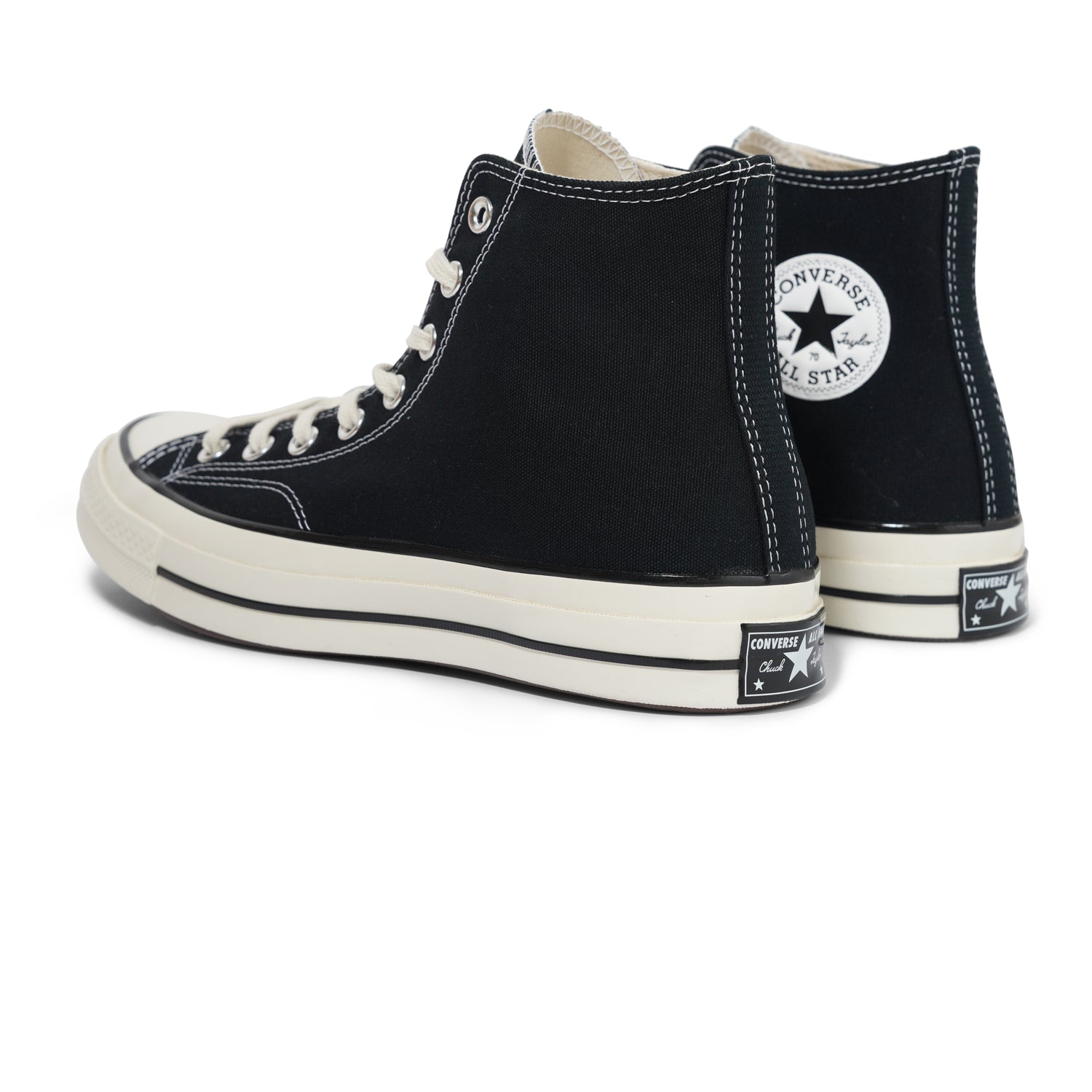 Converse Chuck 70 High, Black / Black & Egret