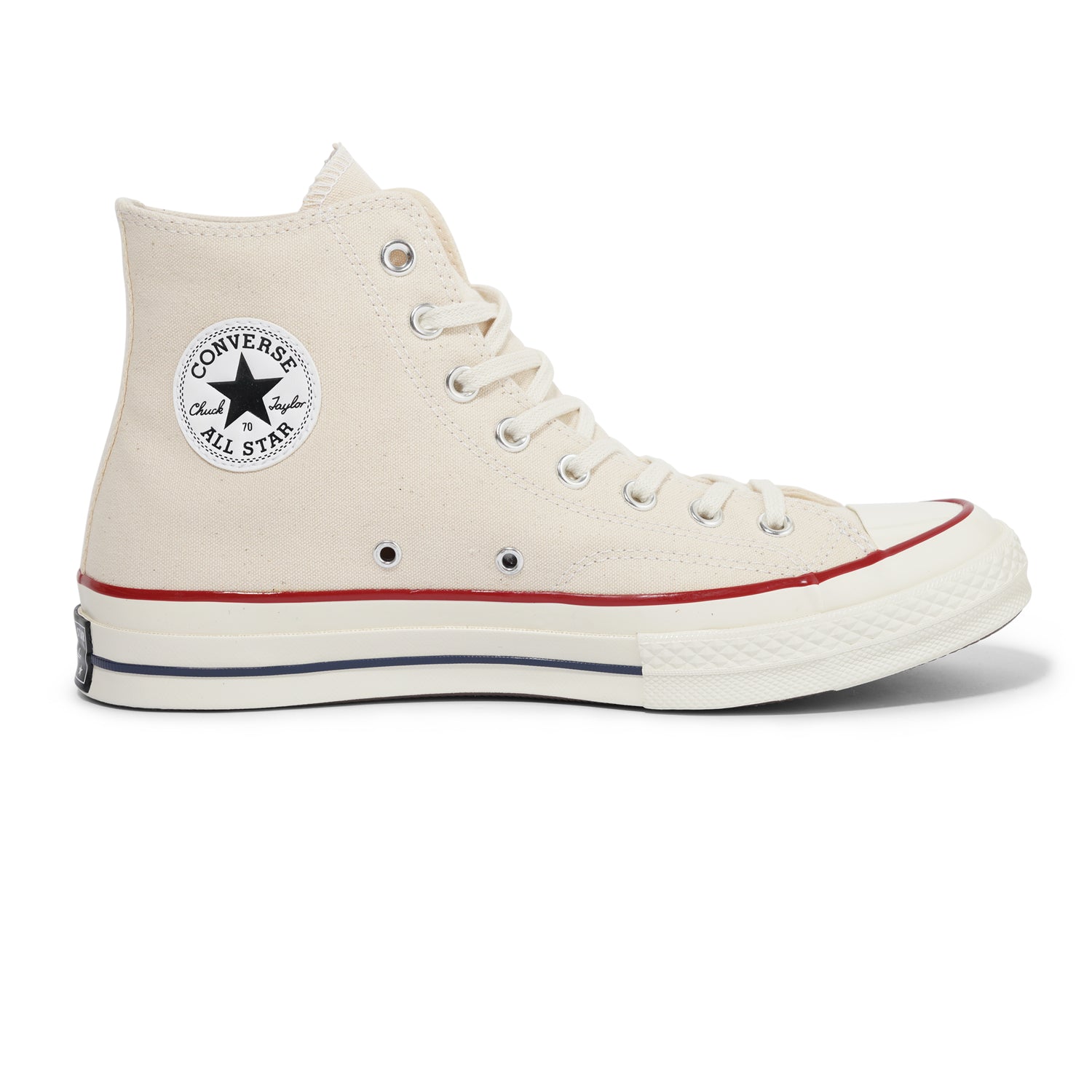 Converse Chuck 70 High, Parchment / Garnet & Egret