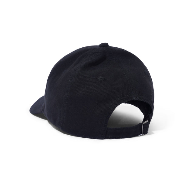 Personal Puff Print Denim Hat, Black