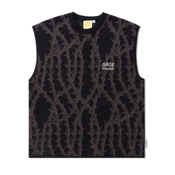 Stingwater Thorn Sweater Vest, Black