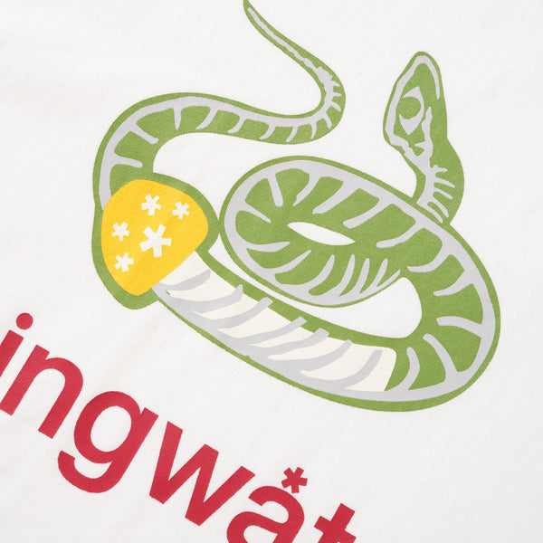 Stingwater Snake Fossil Tee, White