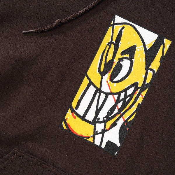 WKND Cracked Pullover, Brown