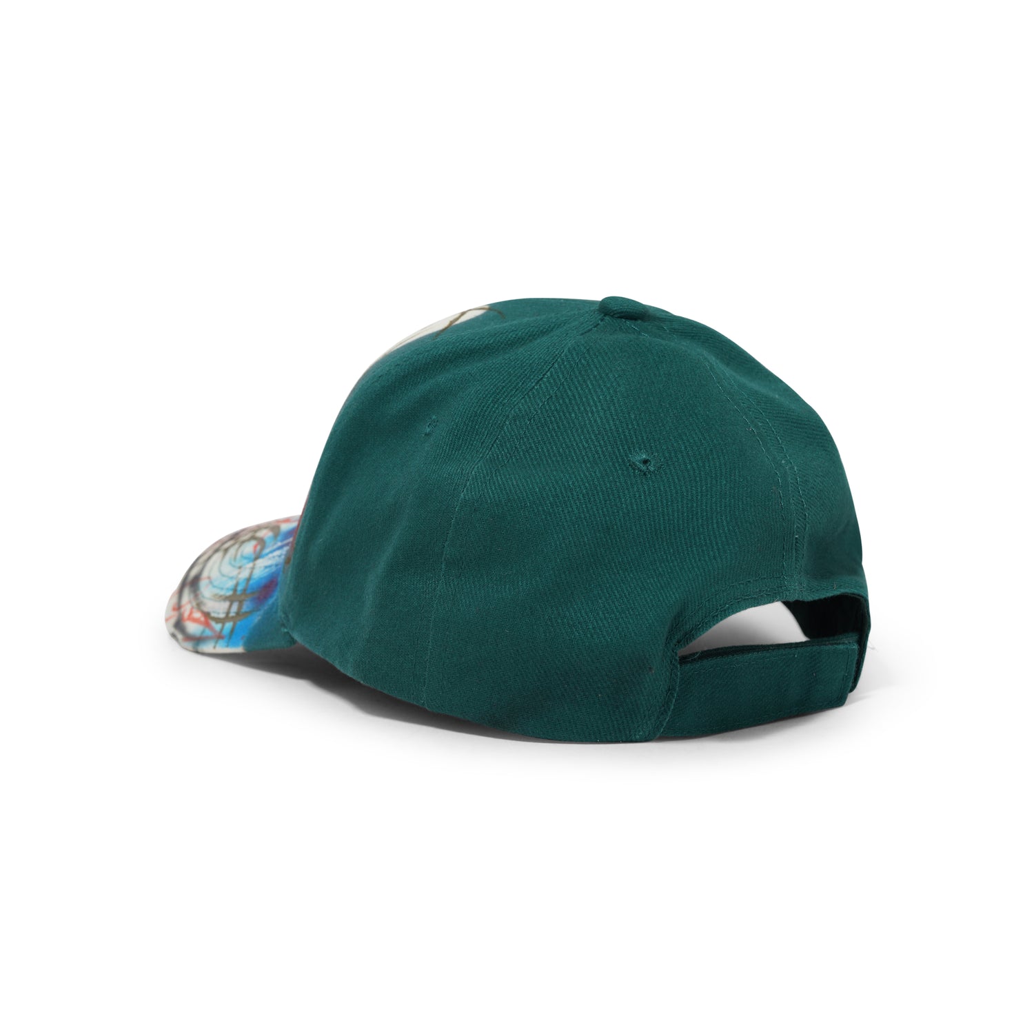 1 Of 1 Bleached / Airbrushed Hat, Green