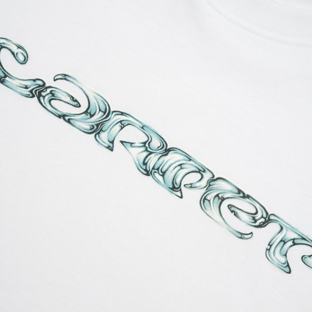 Chrome Tee, White