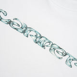 Chrome Tee, White