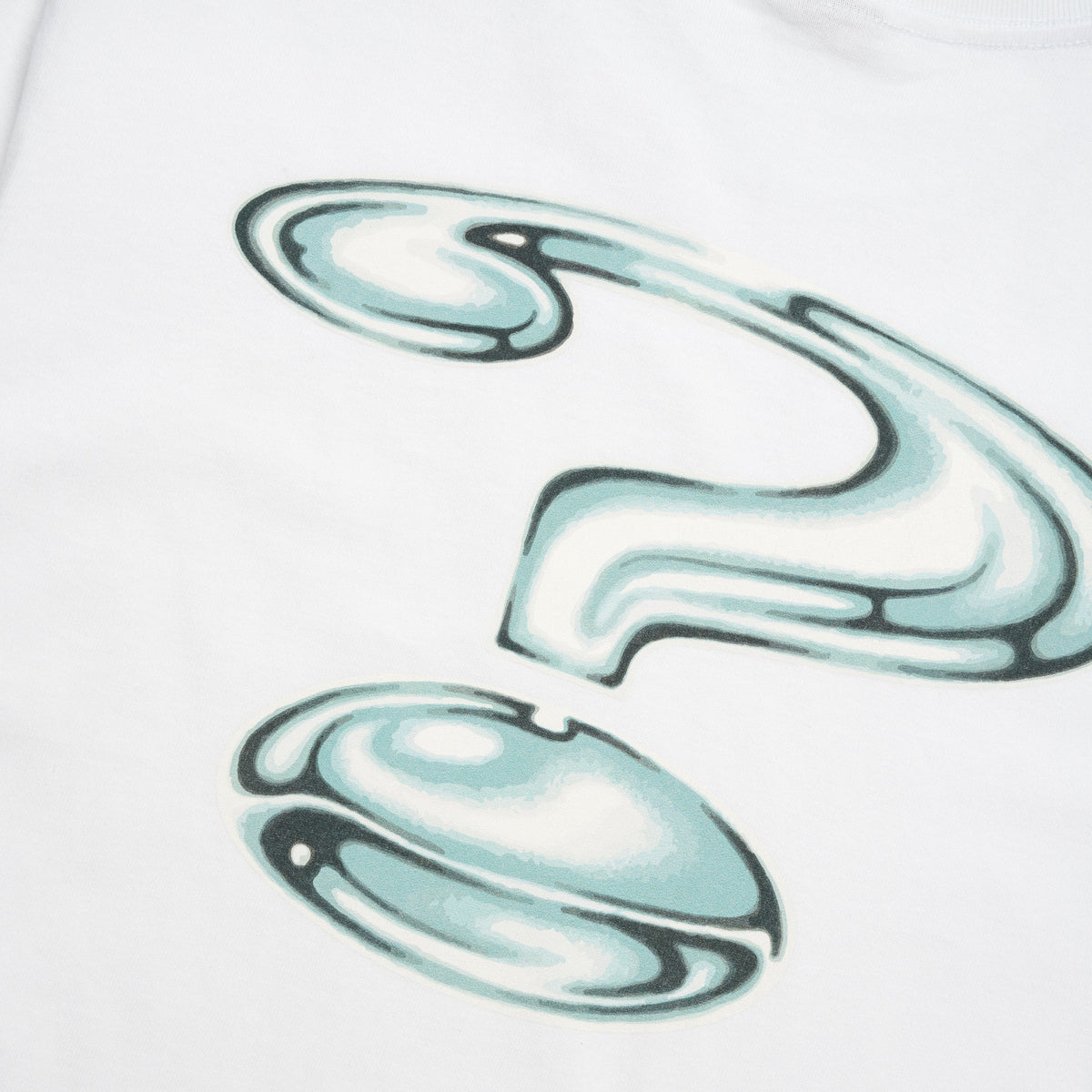 Chrome Tee, White