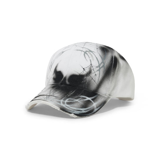 1 Of 1 Bleached / Airbrushed Hat, White