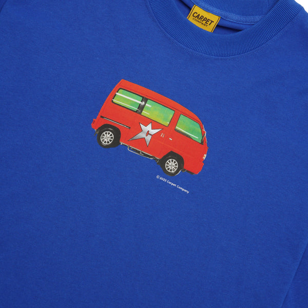 Carpet Company Tour Van Tee, Blue