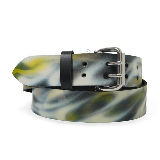 1 Of 1 Airbrushed Belt, Cream