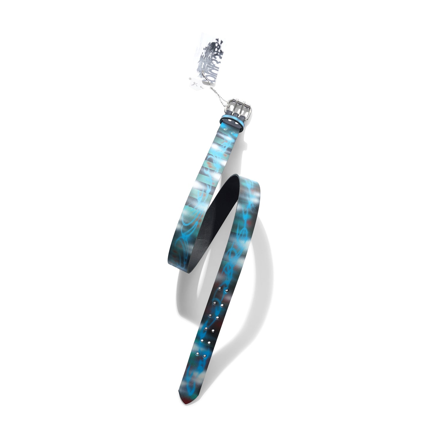 1 Of 1 Airbrushed Belt, Blue