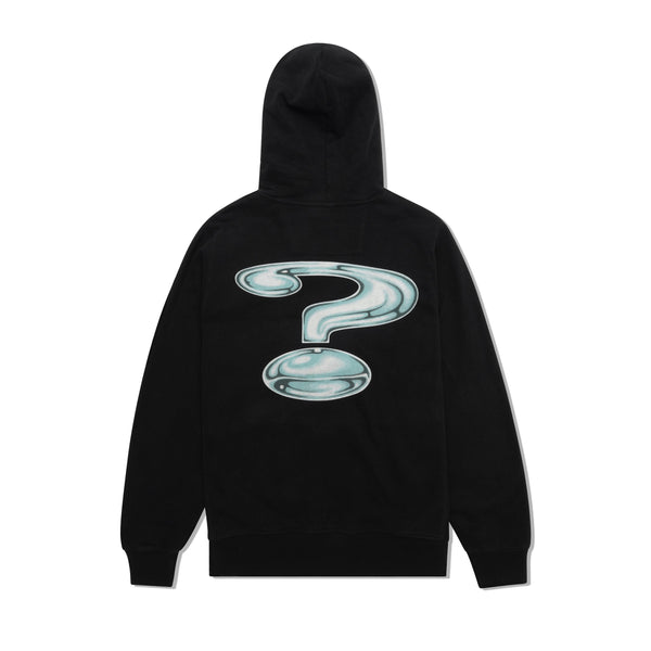 Carpet Company Chrome Zip Up Hood, Black