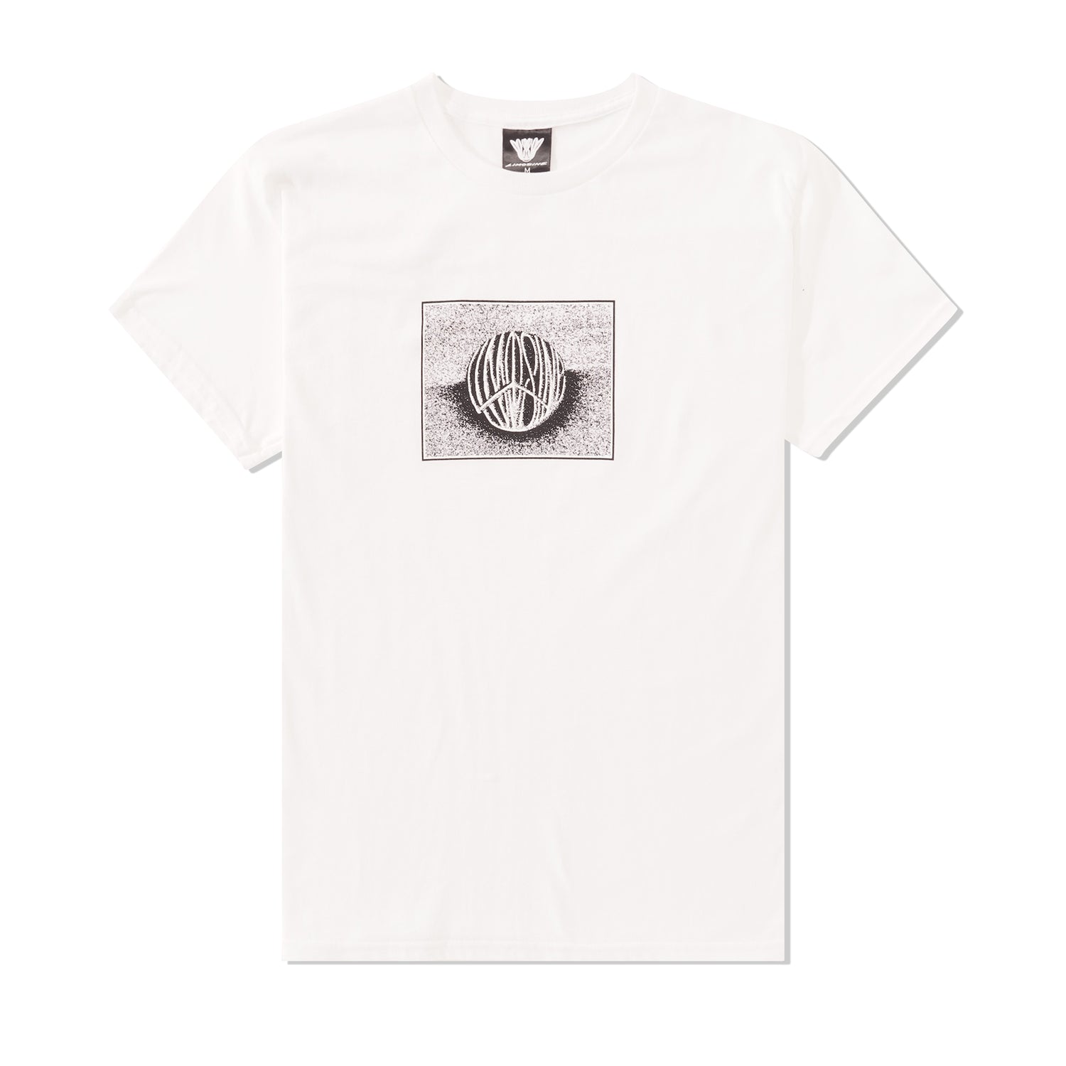 Peace Ball Tee, White