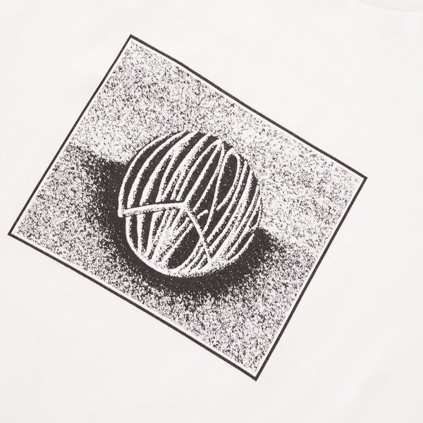 Limosine Peace Ball Tee, White