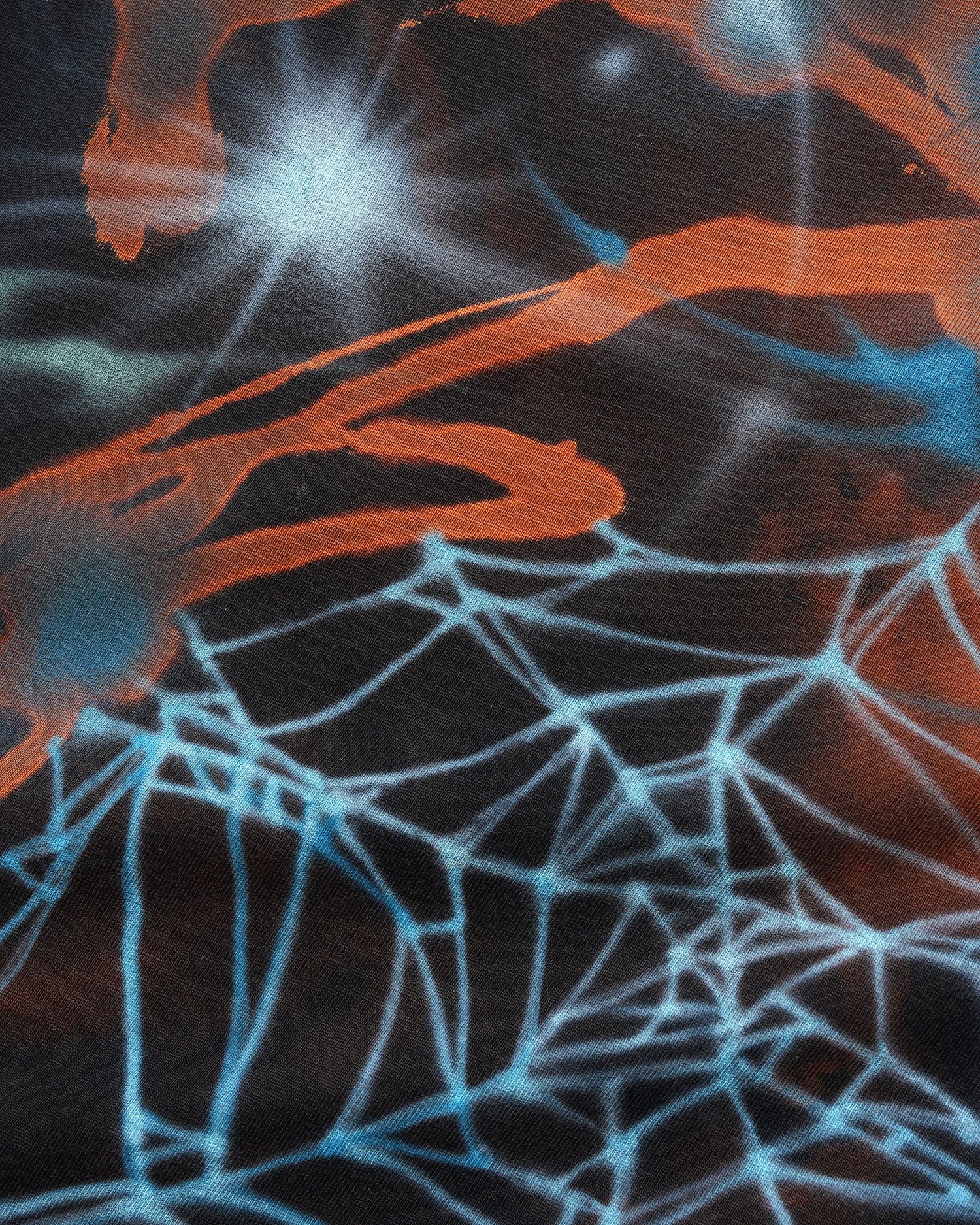 1 Of 1 Bleached / Airbrushed Tee, Black