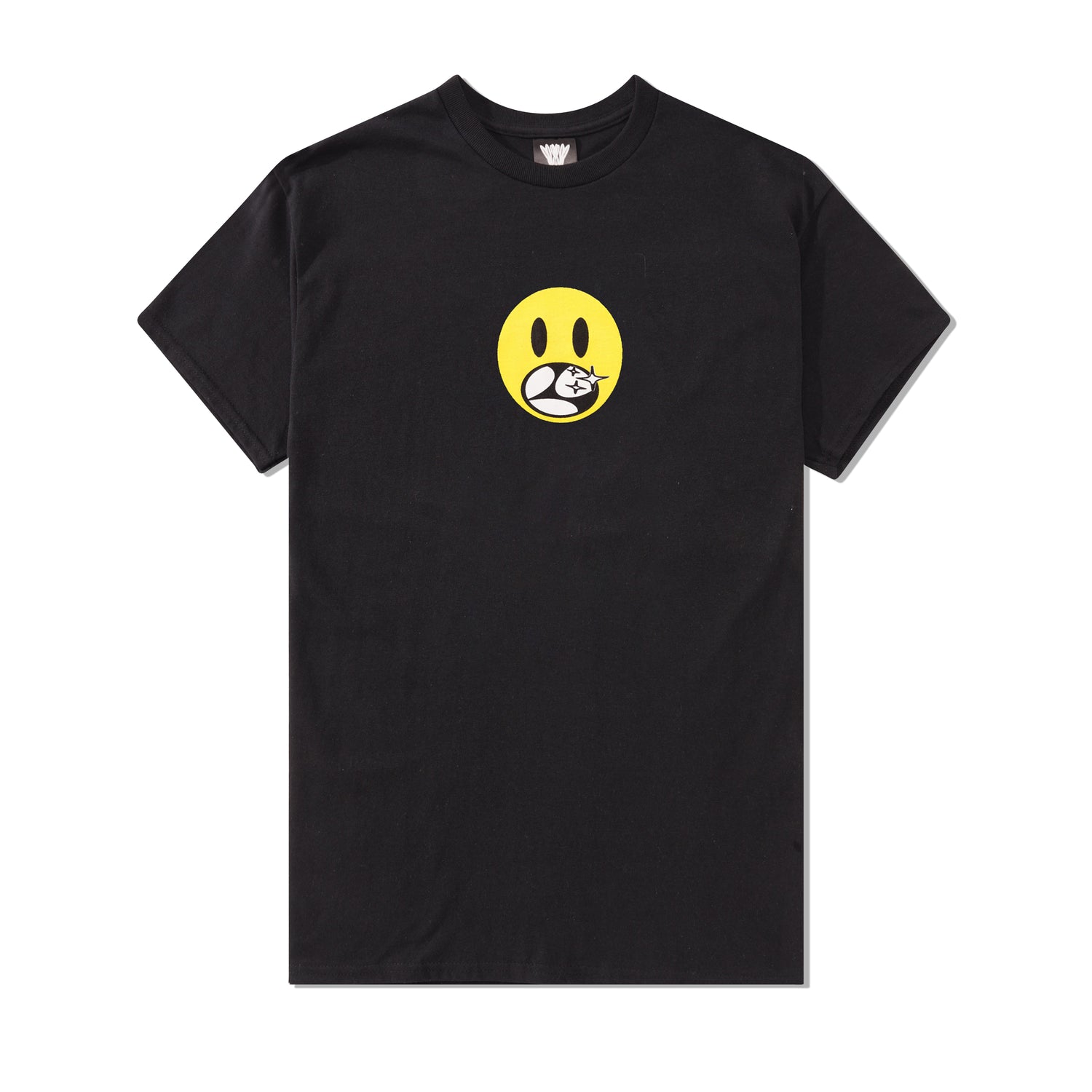 Happy Face Tee, Black