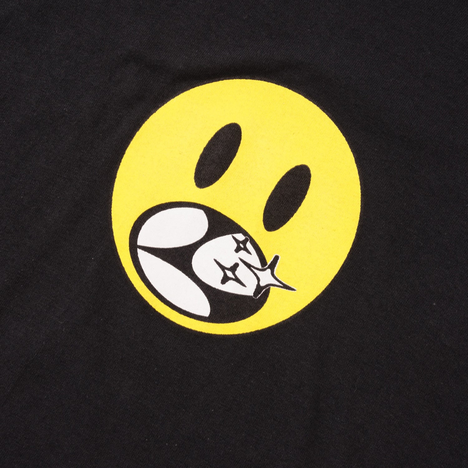 Happy Face Tee, Black