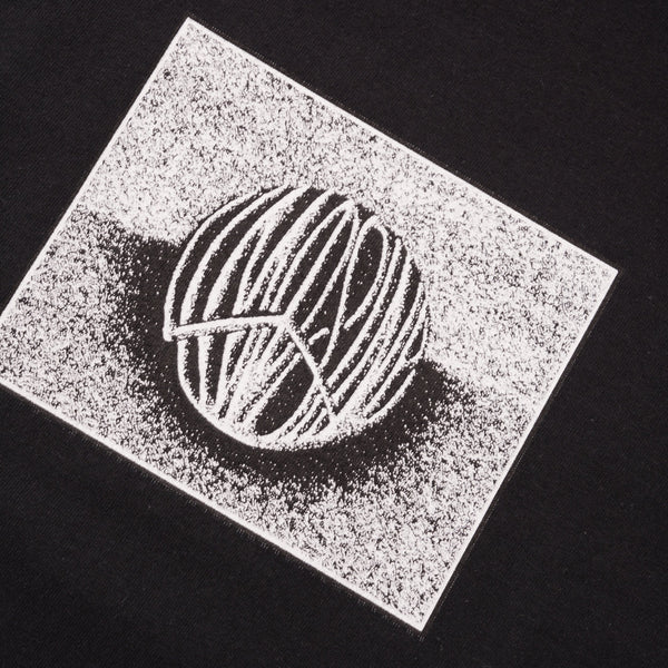 Limosine Peace Ball Tee, Black