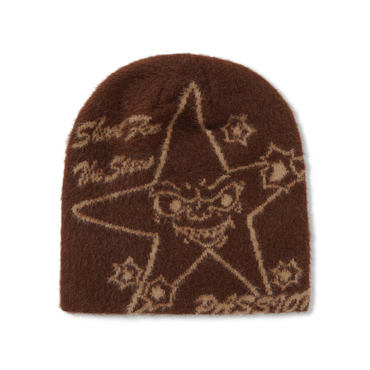 Target Practice Fohair Beanie, Brown