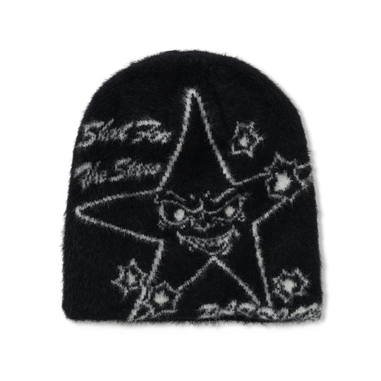 Target Practice Fohair Beanie, Black