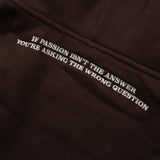 Target Practice Pullover Hood, Brown