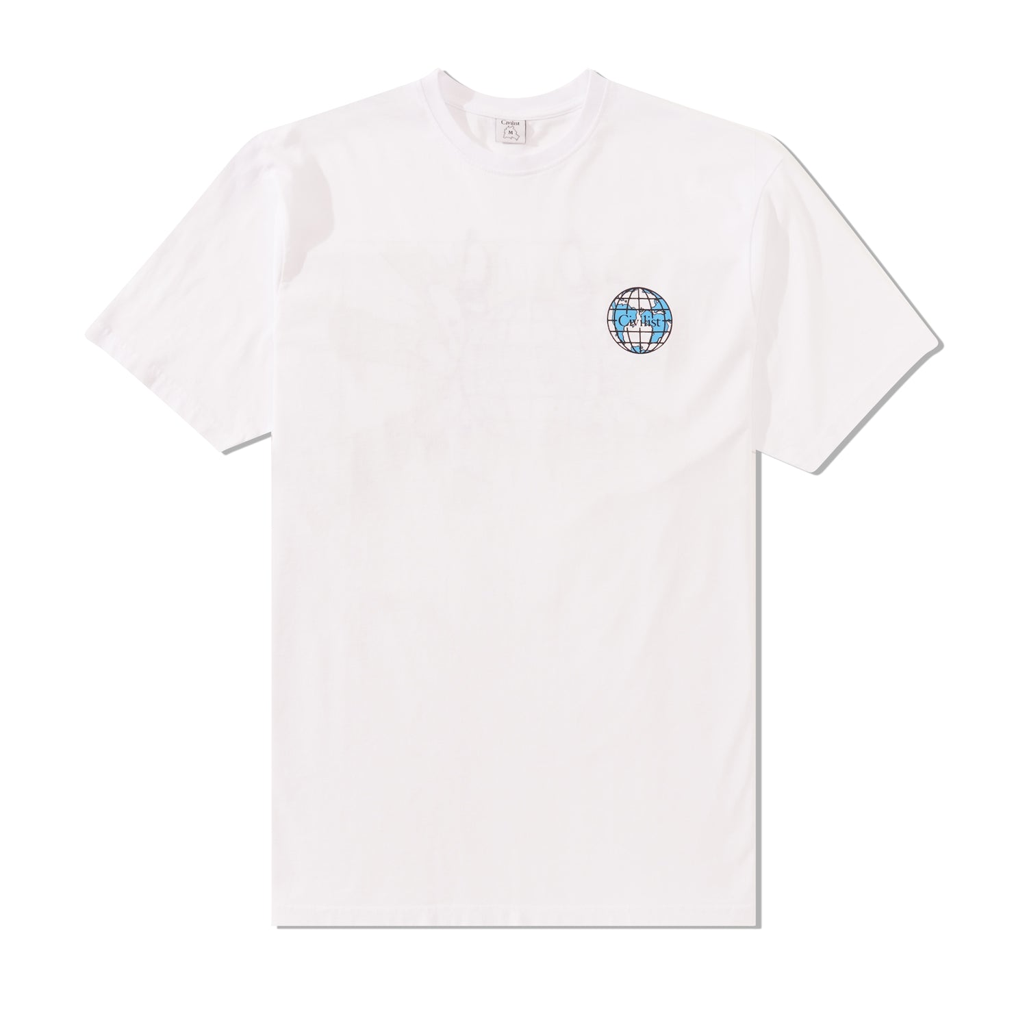 Globus Tee, White