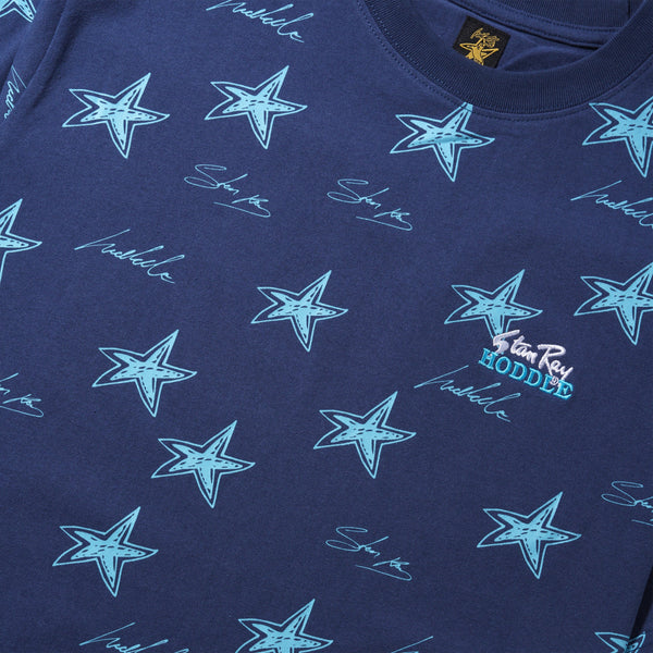Hoddle Stan Ray Star Tee, Navy