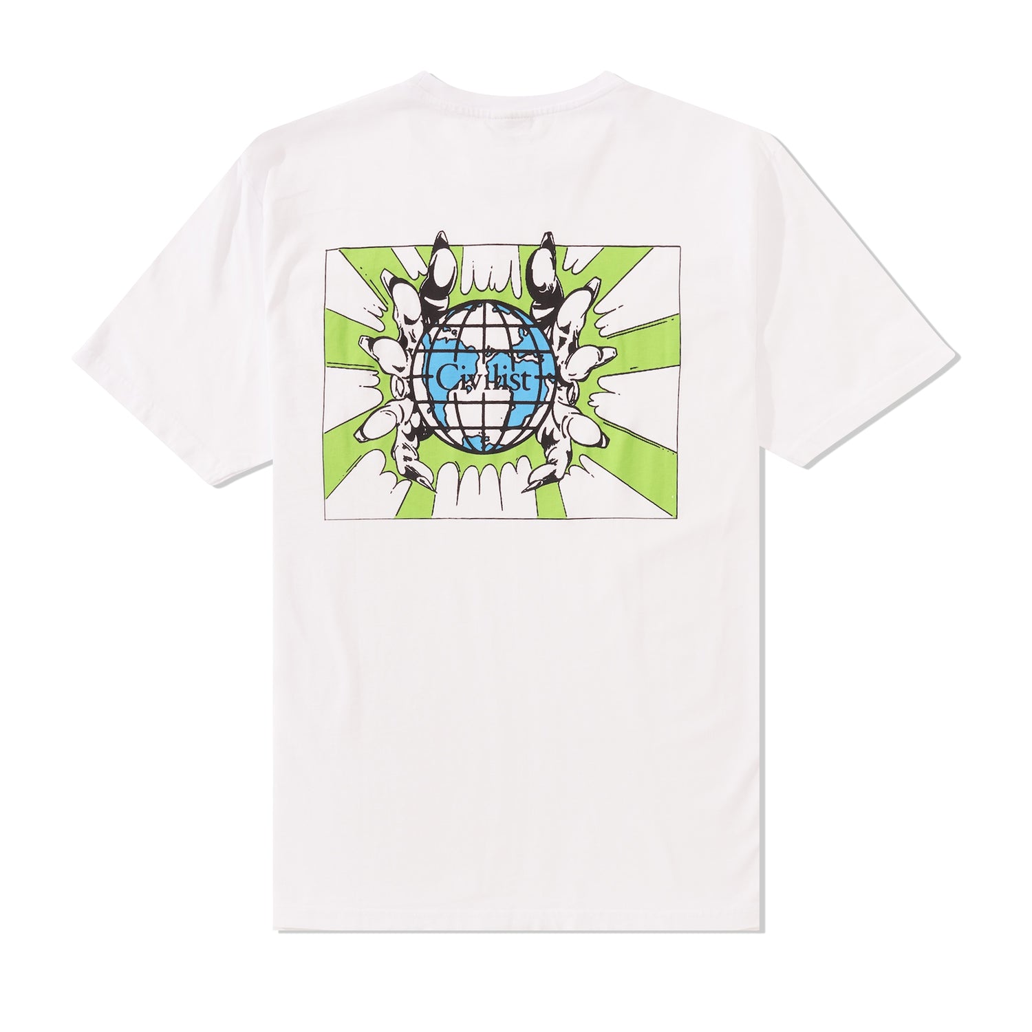 Globus Tee, White