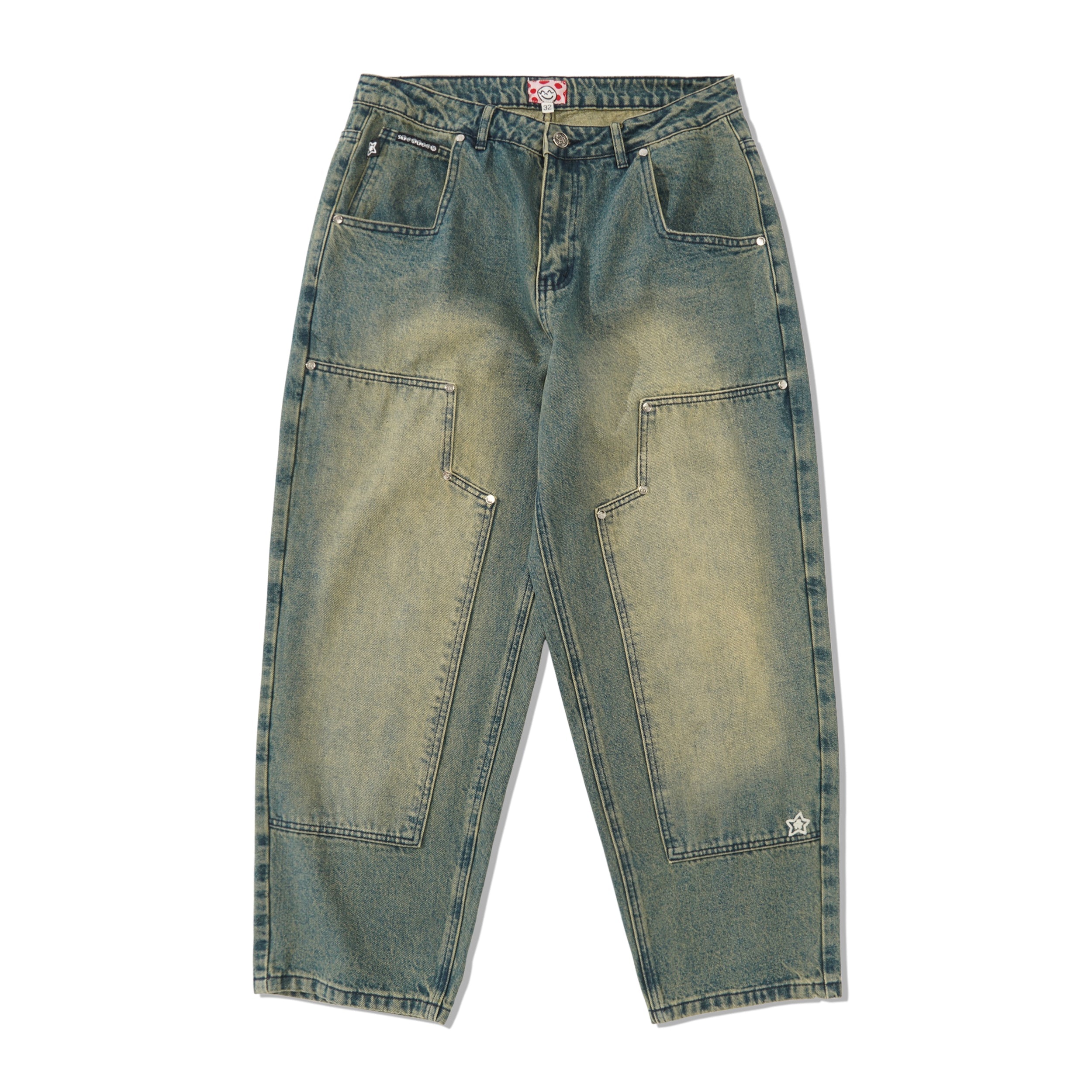 star team ジップデニム ZIP OFF STAR JEANS 32 スターチーム デニム