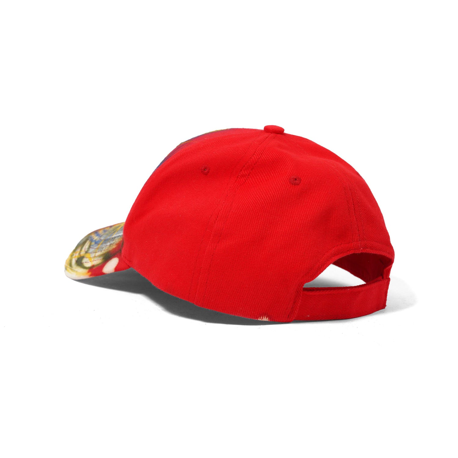 1 Of 1 Bleached / Airbrushed Hat, Red