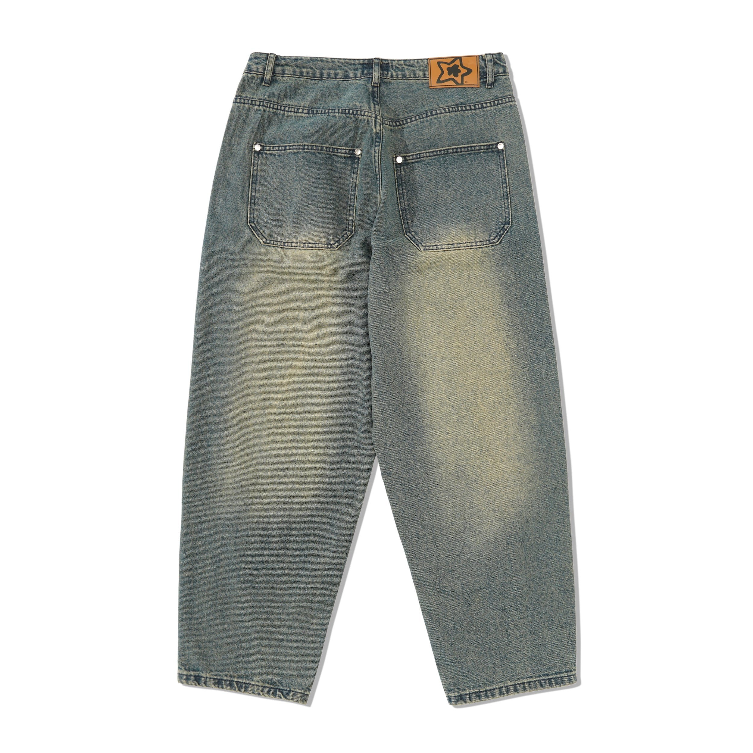 Star Team Double Knee Star Jeans, Blue | Lo-Fi
