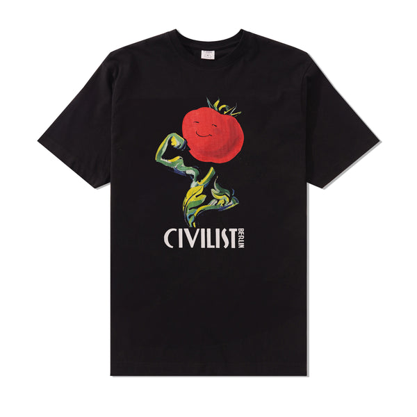 Civilist Tomato Tee, Black