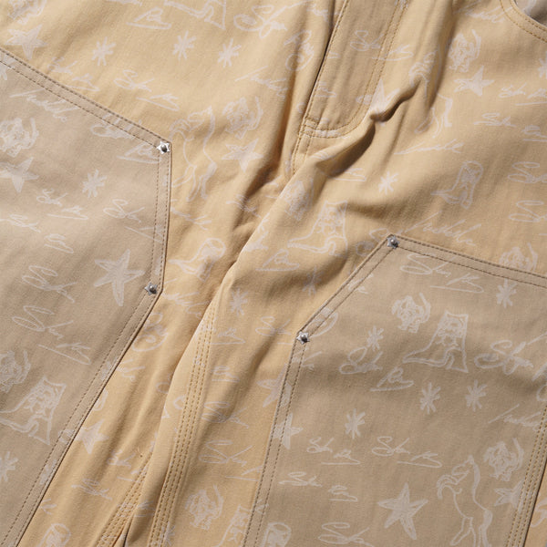 Hoddle Stan Ray Double Knee Painter Pant, Natural / Sand