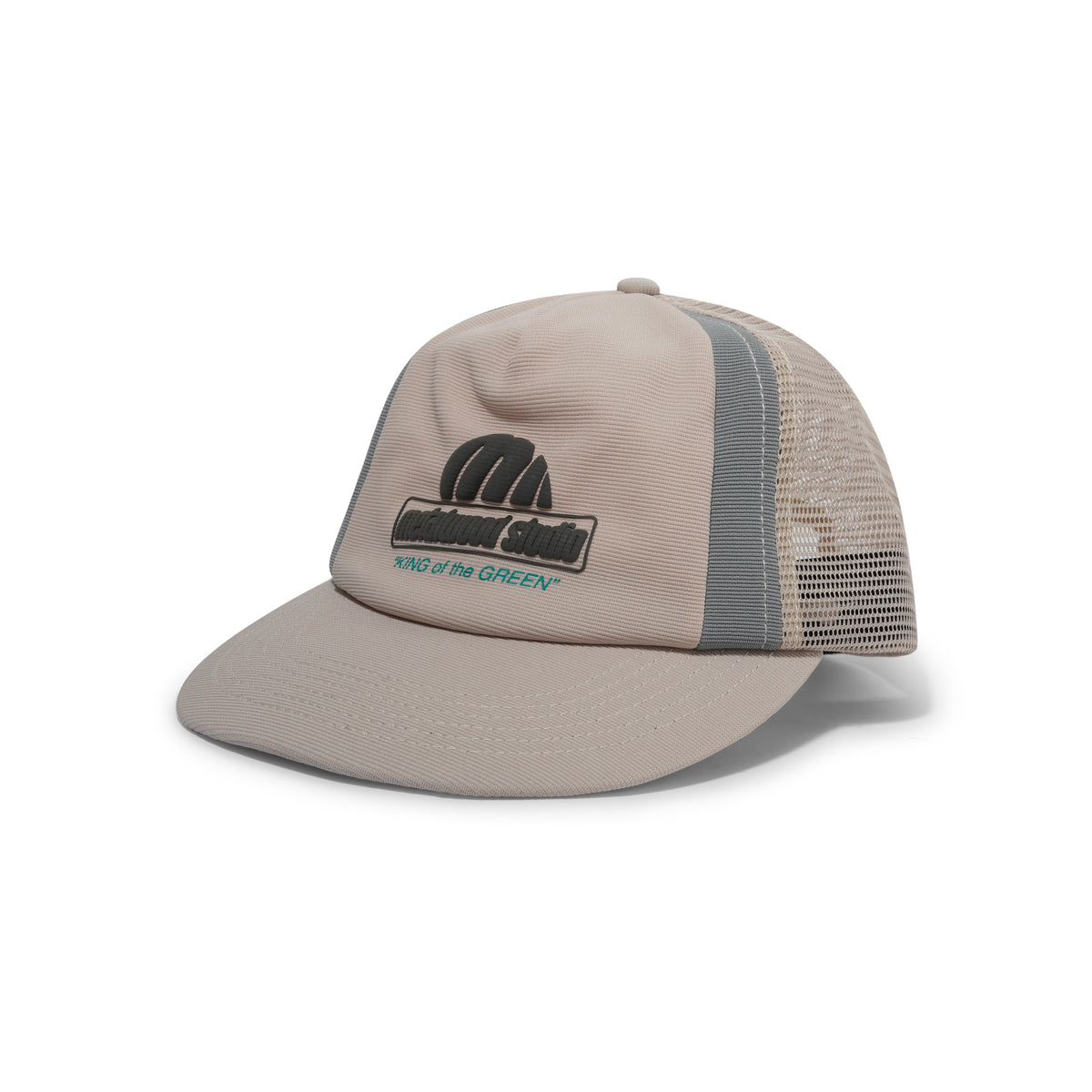 King Of The Greens Trucker Hat, Tan