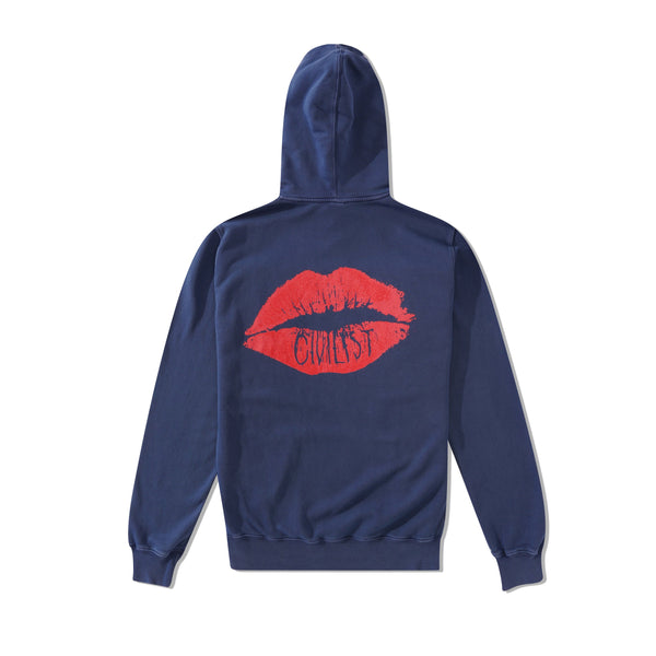 Civilist Schmatzer Pullover, Washed Navy