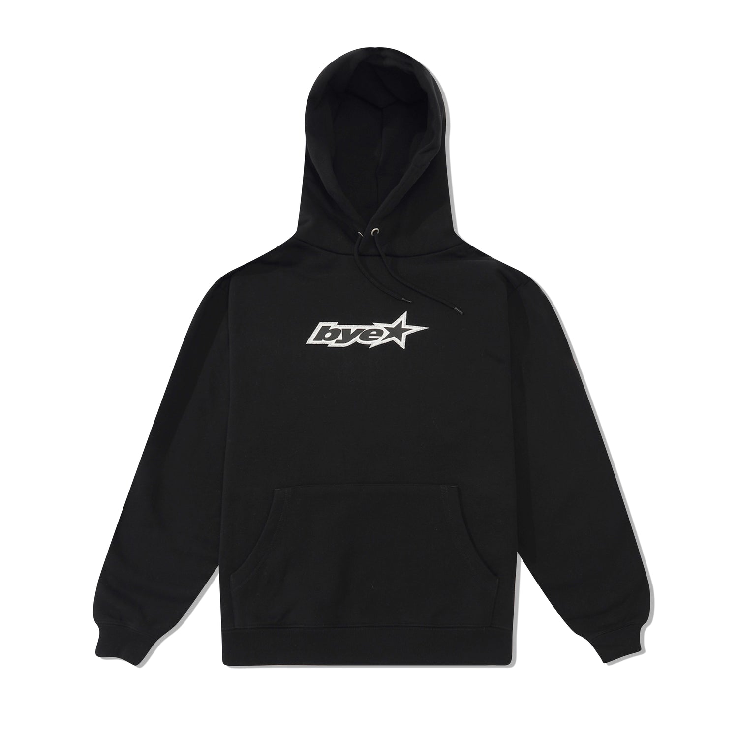 Bye Star Pullover Hood, Black