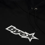 Bye Star Pullover Hood, Black