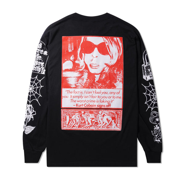Cody De Franco The Light Pours Out Of Me L/S Tee, Black