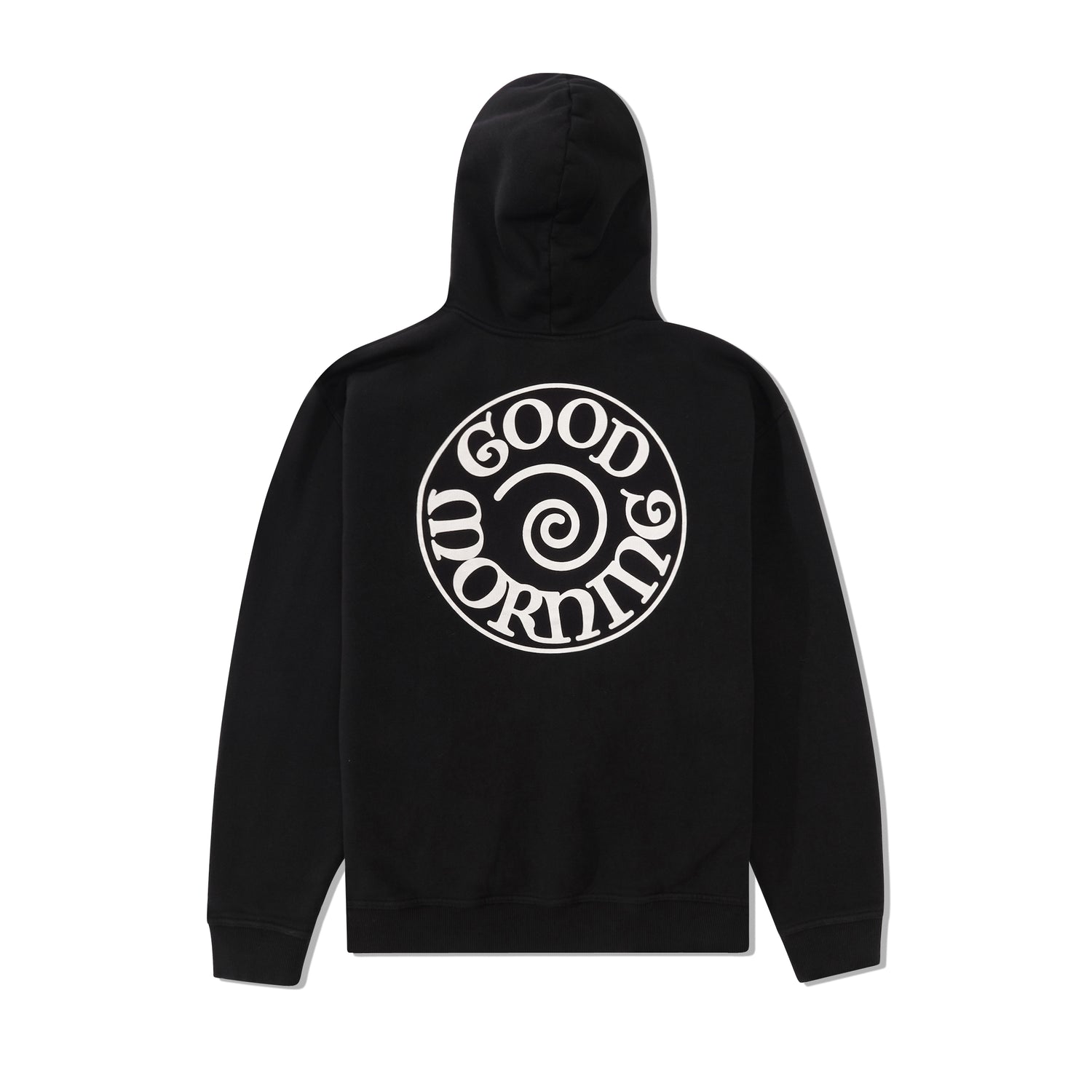 Spiral Pullover Hood, Black