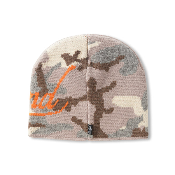 badfriend Script Logo Skully, Desert Camo / Orange