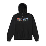Dave's Arena Zip Hood, Black