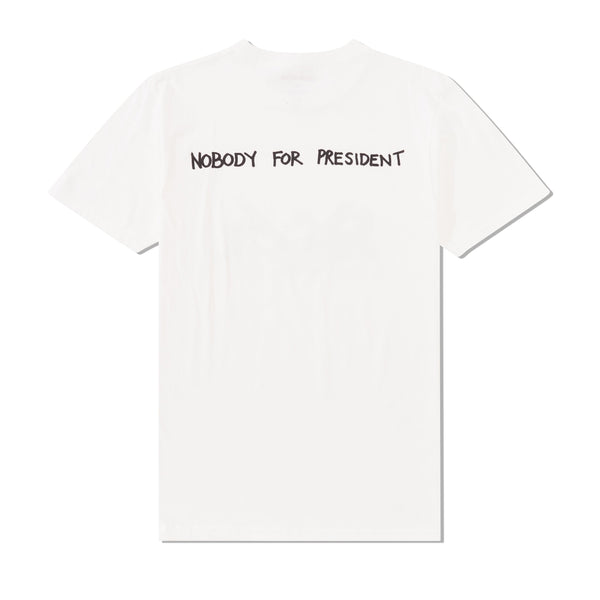 Fucking Awesome Nobody For President Tee, White