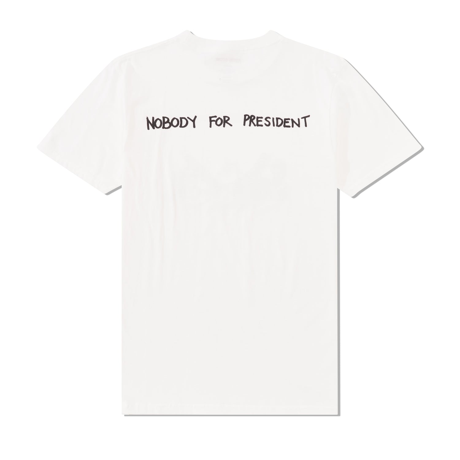 Nobody For President Tee, White